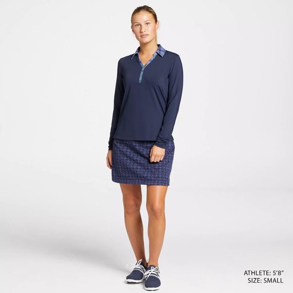 NWT Lady Hagen Women's 17" Boucle Golf Skort - Picture 2 of 5